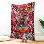 St Kilda Saints NAIDOC Week 2024 Blanket Mascot Football