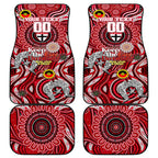 St Kilda Saints NAIDOC Week 2024 Car Mats Mascot Football