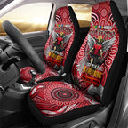 St Kilda Saints NAIDOC Week 2024 Car Seat Cover Mascot Football