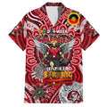 Custom St Kilda Saints NAIDOC Week 2024 Hawaiian Shirt Mascot Football