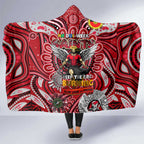 St Kilda Saints NAIDOC Week 2024 Hooded Blanket Mascot Football