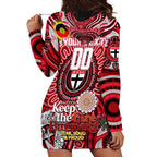 Custom St Kilda Saints NAIDOC Week 2024 Hoodie Dress Mascot Football