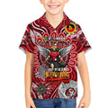 Custom St Kilda Saints NAIDOC Week 2024 Kid Hawaiian Shirt Mascot Football