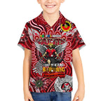 Custom St Kilda Saints NAIDOC Week 2024 Kid Hawaiian Shirt Mascot Football