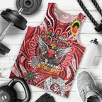 Custom St Kilda Saints NAIDOC Week 2024 Men Tank Top Mascot Football