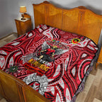 St Kilda Saints NAIDOC Week 2024 Quilt Mascot Football