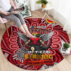 St Kilda Saints NAIDOC Week 2024 Round Carpet Mascot Football