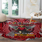 St Kilda Saints NAIDOC Week 2024 Round Carpet Mascot Football
