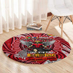St Kilda Saints NAIDOC Week 2024 Round Carpet Mascot Football