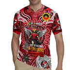 Custom St Kilda Saints NAIDOC Week 2024 Rugby Jersey Mascot Football