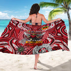 St Kilda Saints NAIDOC Week 2024 Sarong Mascot Football