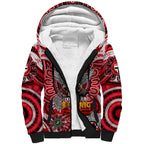 Custom St Kilda Saints NAIDOC Week 2024 Sherpa Hoodie Mascot Football