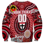 Custom St Kilda Saints NAIDOC Week 2024 Sweatshirt Mascot Football