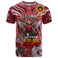 Custom St Kilda Saints NAIDOC Week 2024 T Shirt Mascot Football