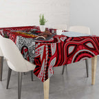 St Kilda Saints NAIDOC Week 2024 Tablecloth Mascot Football