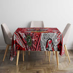St Kilda Saints NAIDOC Week 2024 Tablecloth Mascot Football