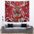 St Kilda Saints NAIDOC Week 2024 Tapestry Mascot Football