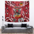 St Kilda Saints NAIDOC Week 2024 Tapestry Mascot Football