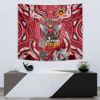 St Kilda Saints NAIDOC Week 2024 Tapestry Mascot Football