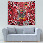 St Kilda Saints NAIDOC Week 2024 Tapestry Mascot Football
