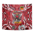 St Kilda Saints NAIDOC Week 2024 Tapestry Mascot Football