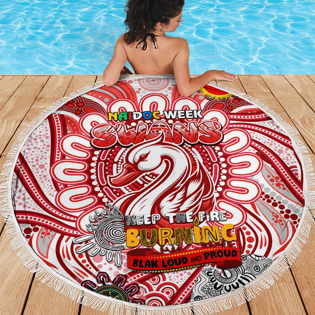 Sydney Swans NAIDOC Week 2024 Beach Blanket Mascot Football