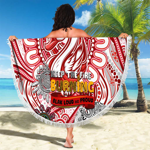 Sydney Swans NAIDOC Week 2024 Beach Blanket Mascot Football