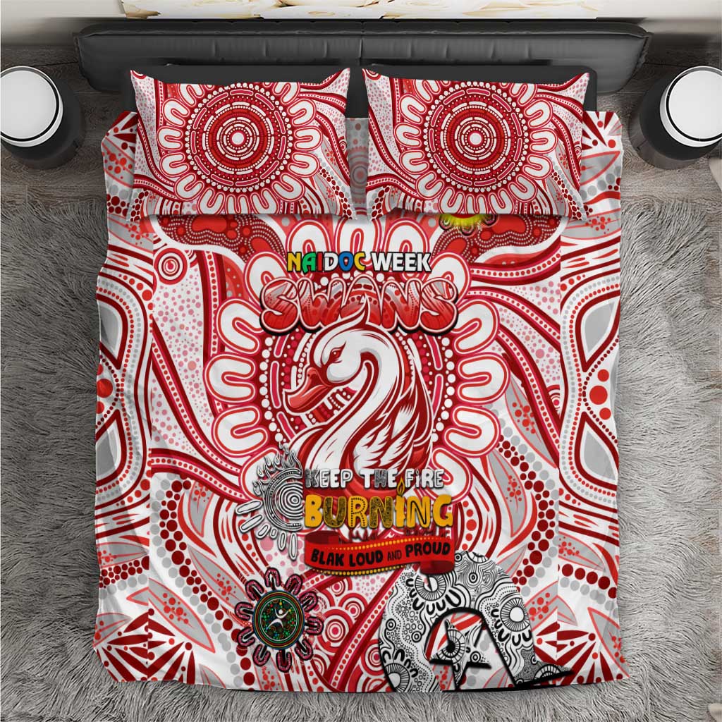 Sydney Swans NAIDOC Week 2024 Bedding Set Mascot Football