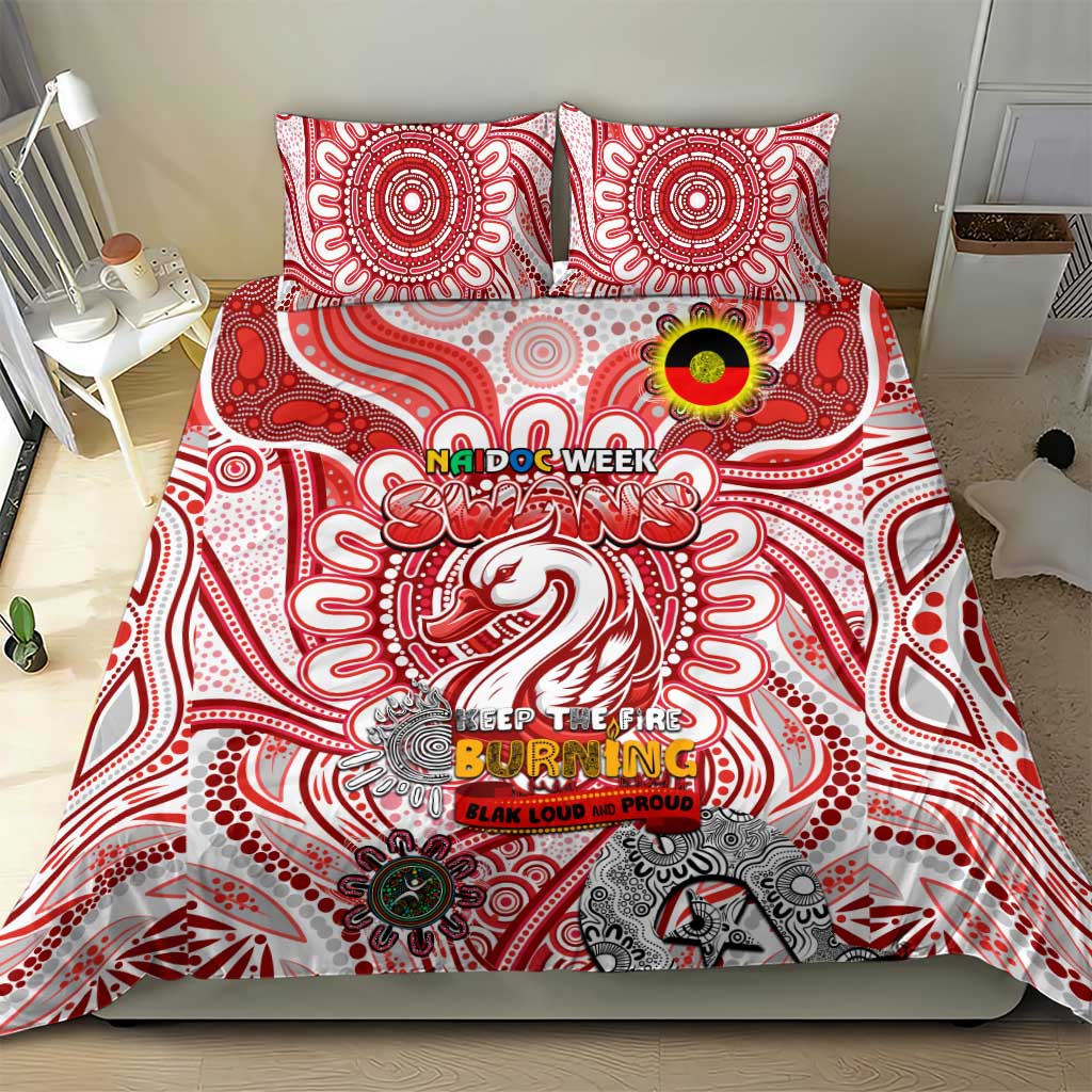 Sydney Swans NAIDOC Week 2024 Bedding Set Mascot Football