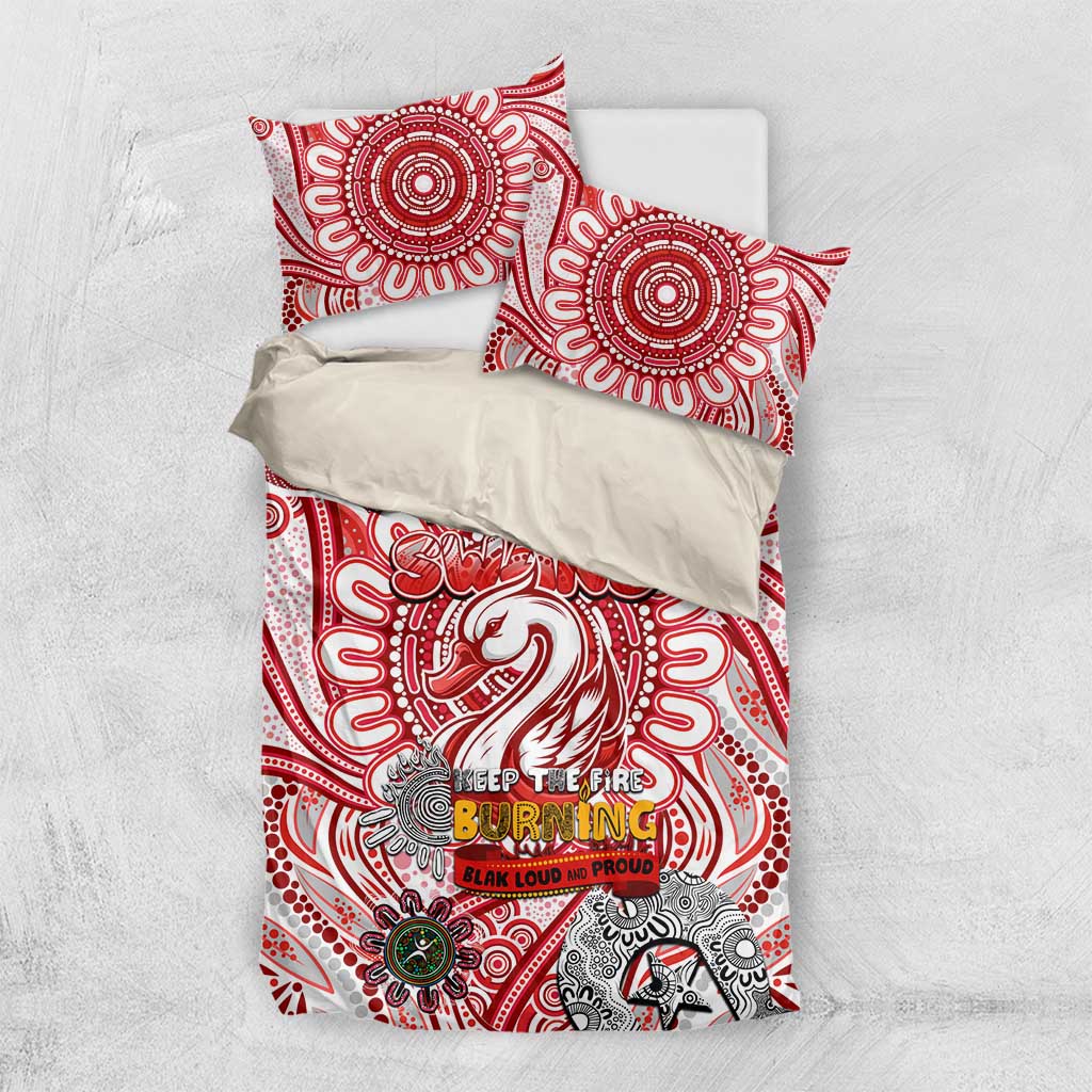 Sydney Swans NAIDOC Week 2024 Bedding Set Mascot Football