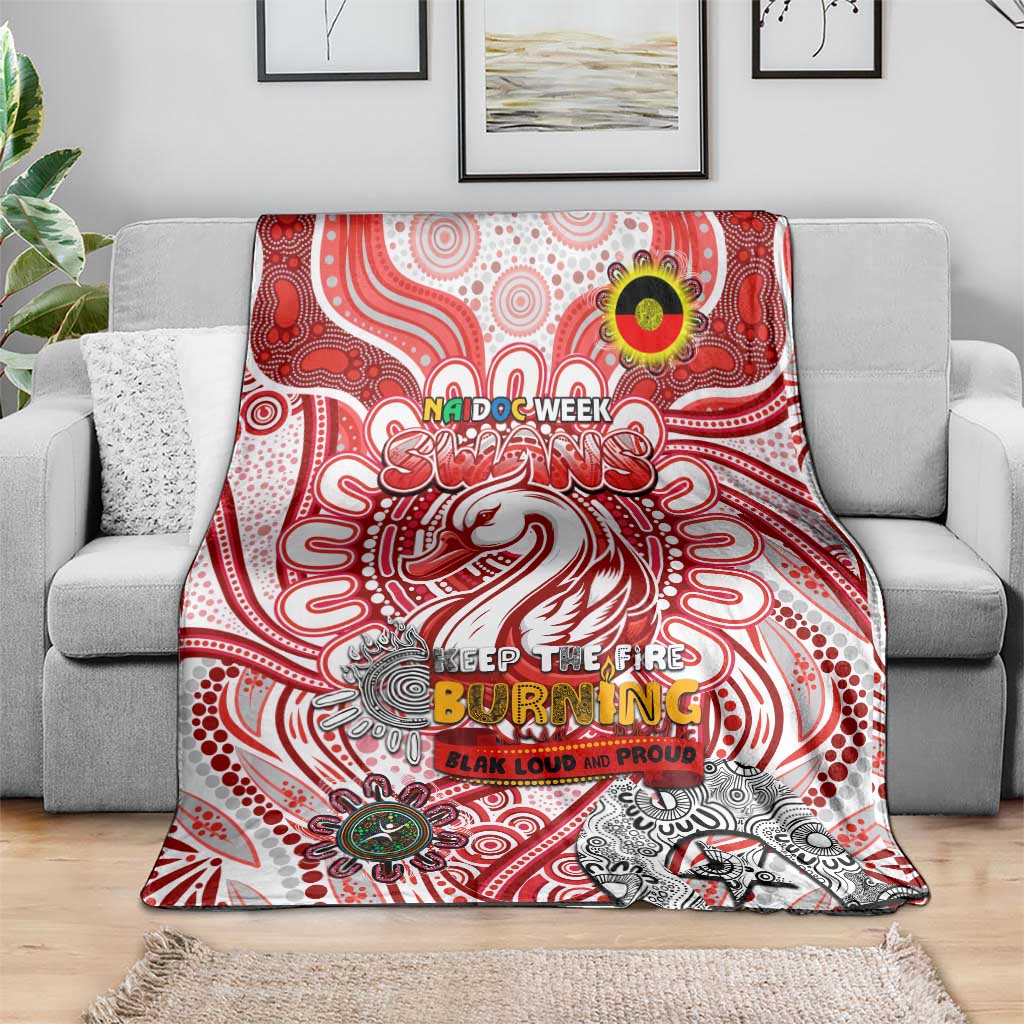 Sydney Swans NAIDOC Week 2024 Blanket Mascot Football