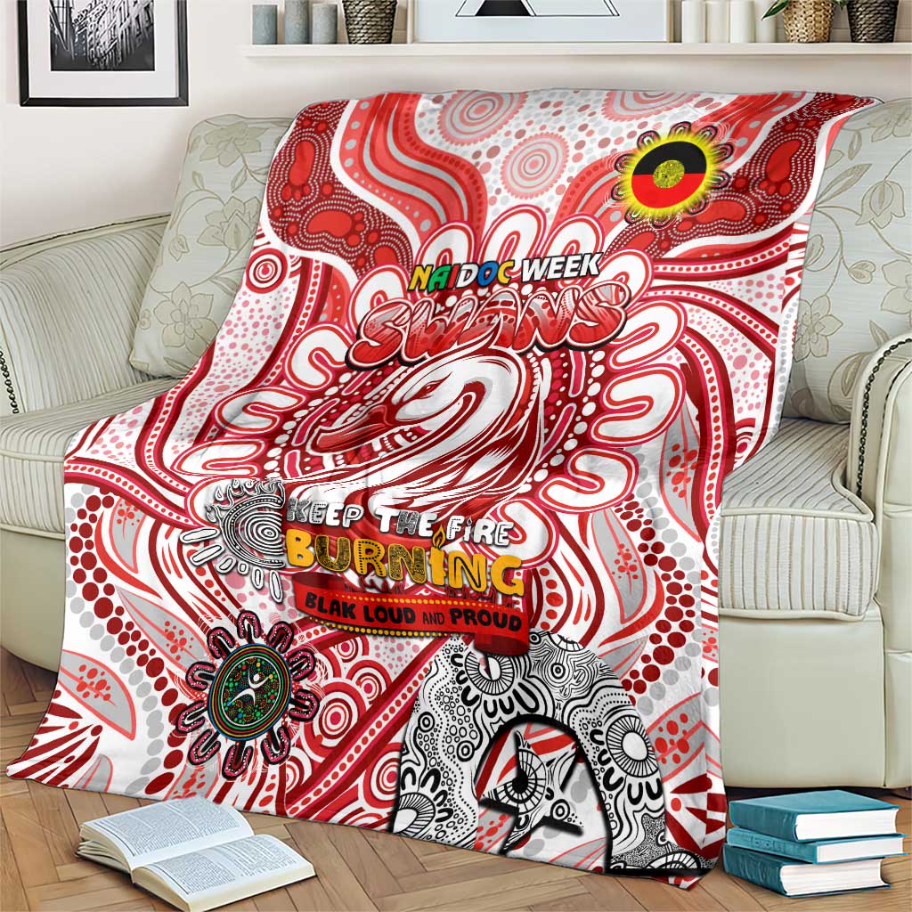 Sydney Swans NAIDOC Week 2024 Blanket Mascot Football