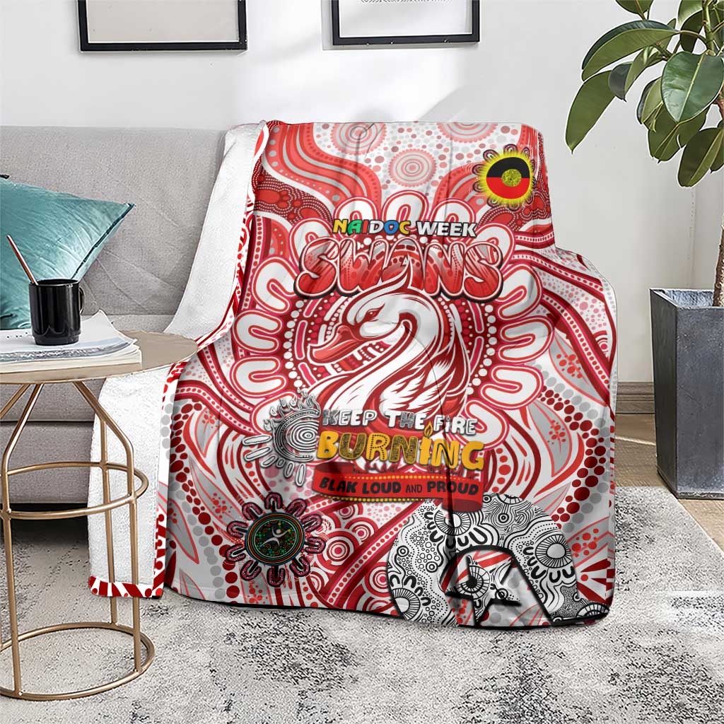 Sydney Swans NAIDOC Week 2024 Blanket Mascot Football
