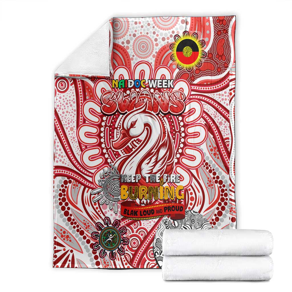 Sydney Swans NAIDOC Week 2024 Blanket Mascot Football