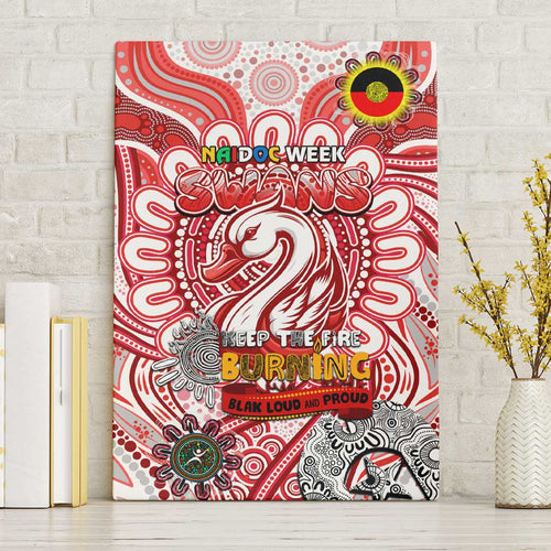 Sydney Swans NAIDOC Week 2024 Canvas Wall Art Mascot Football