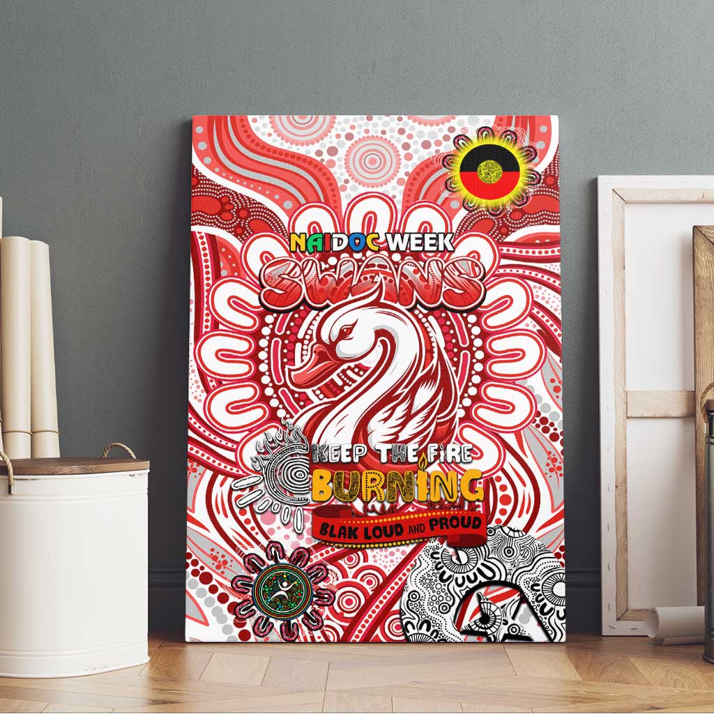 Sydney Swans NAIDOC Week 2024 Canvas Wall Art Mascot Football