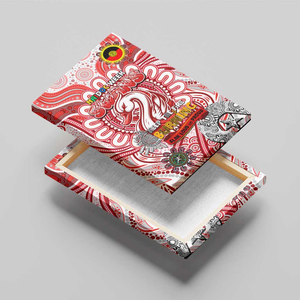 Sydney Swans NAIDOC Week 2024 Canvas Wall Art Mascot Football