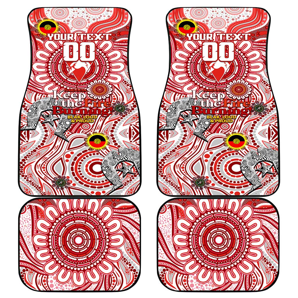 Sydney Swans NAIDOC Week 2024 Car Mats Mascot Football