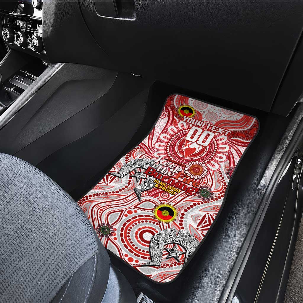 Sydney Swans NAIDOC Week 2024 Car Mats Mascot Football