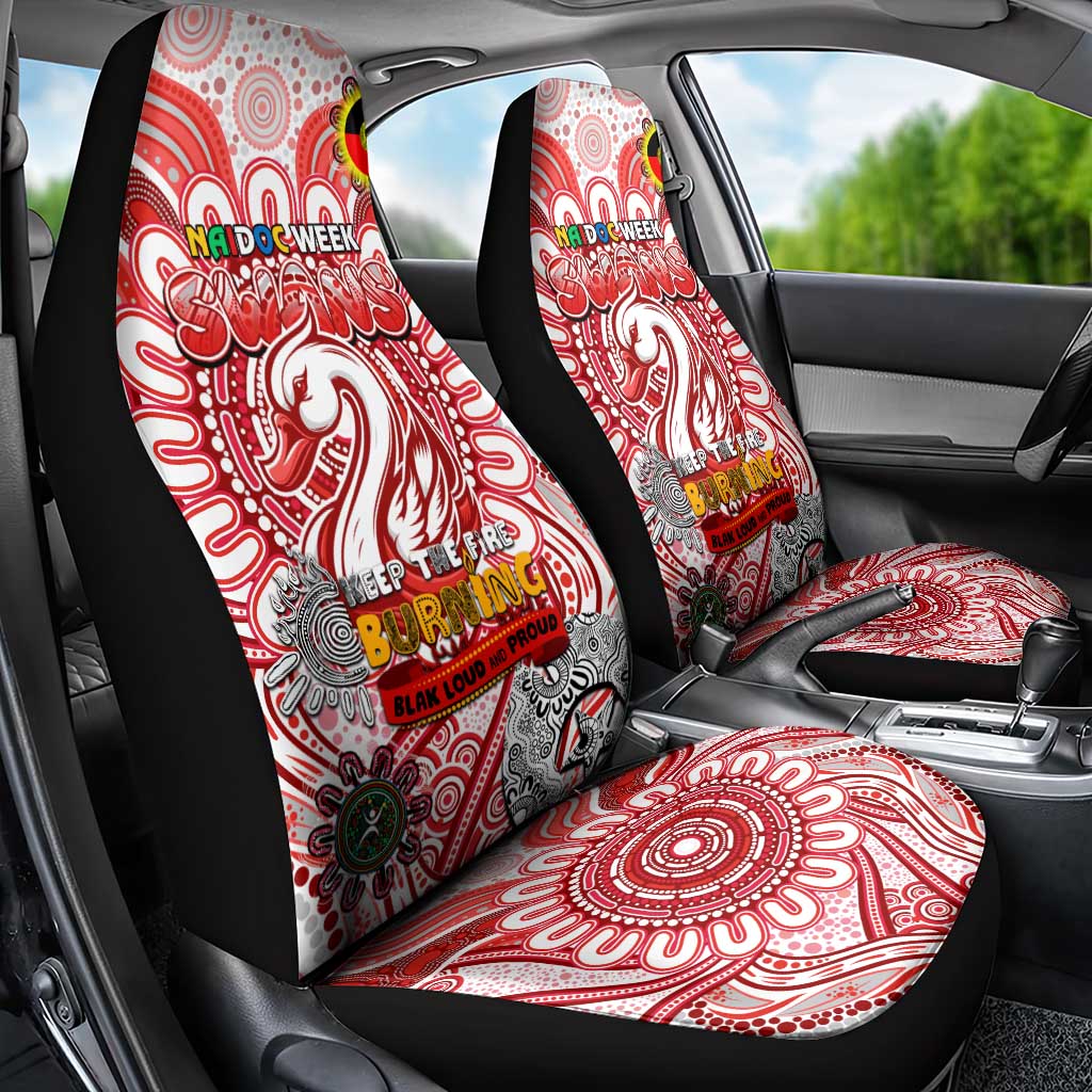 Sydney Swans NAIDOC Week 2024 Car Seat Cover Mascot Football