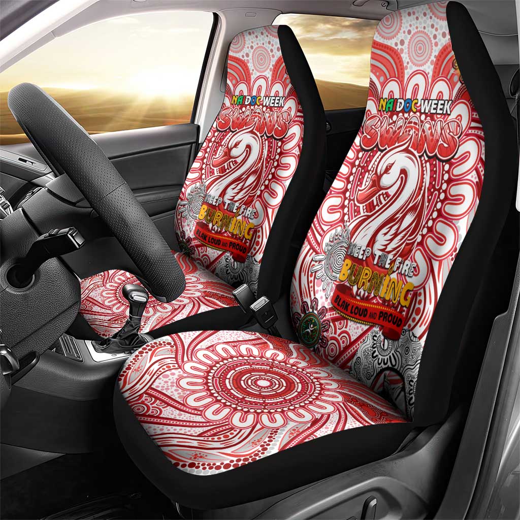 Sydney Swans NAIDOC Week 2024 Car Seat Cover Mascot Football