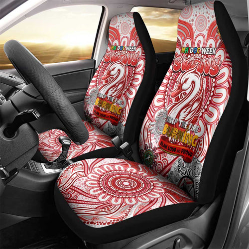 Sydney Swans NAIDOC Week 2024 Car Seat Cover Mascot Football