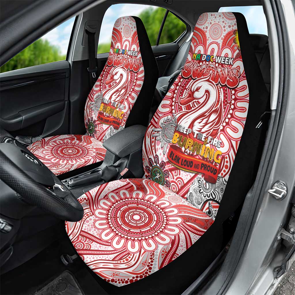 Sydney Swans NAIDOC Week 2024 Car Seat Cover Mascot Football