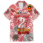 Custom Sydney Swans NAIDOC Week 2024 Family Matching Summer Maxi Dress and Hawaiian Shirt Mascot Football