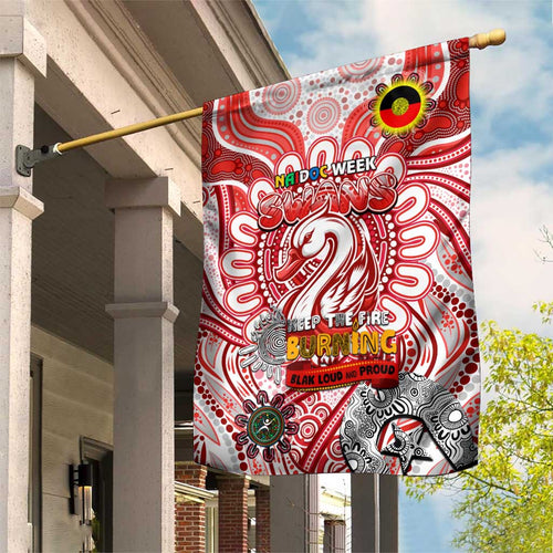 Sydney Swans NAIDOC Week 2024 Garden Flag Mascot Football