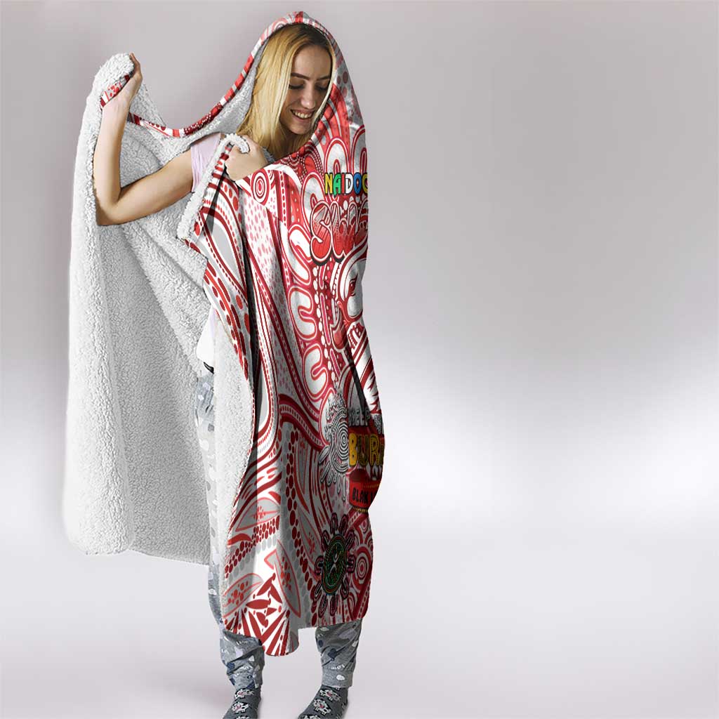 Sydney Swans NAIDOC Week 2024 Hooded Blanket Mascot Football