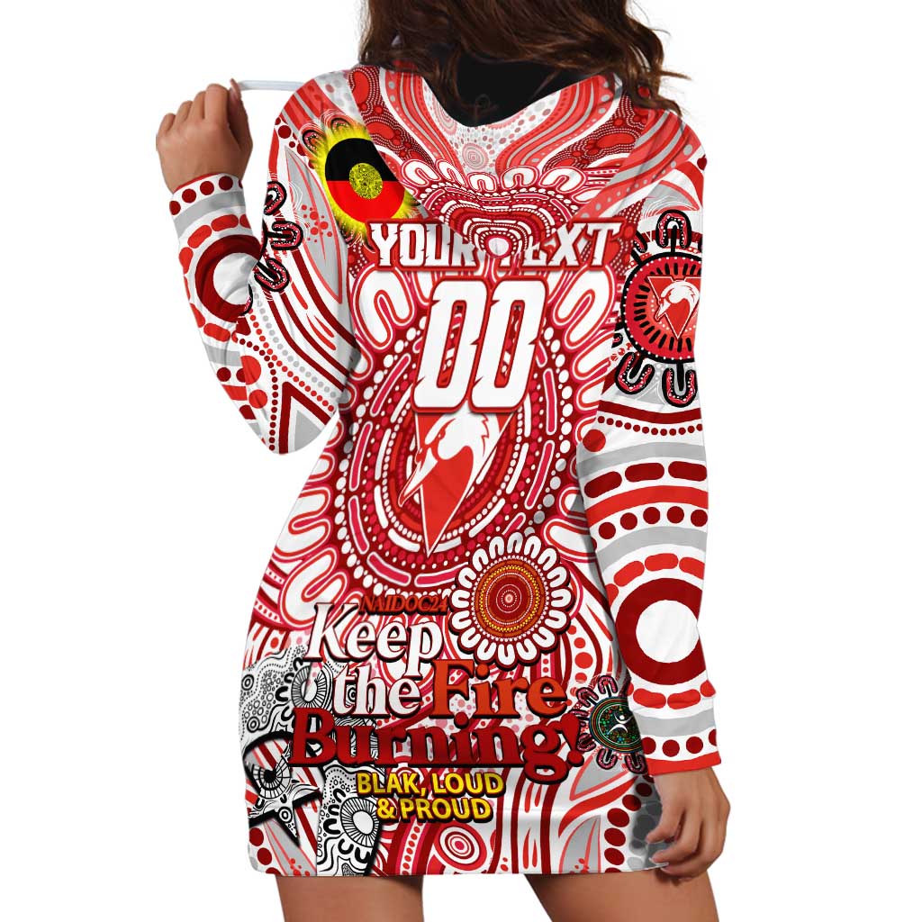 Custom Sydney Swans NAIDOC Week 2024 Hoodie Dress Mascot Football