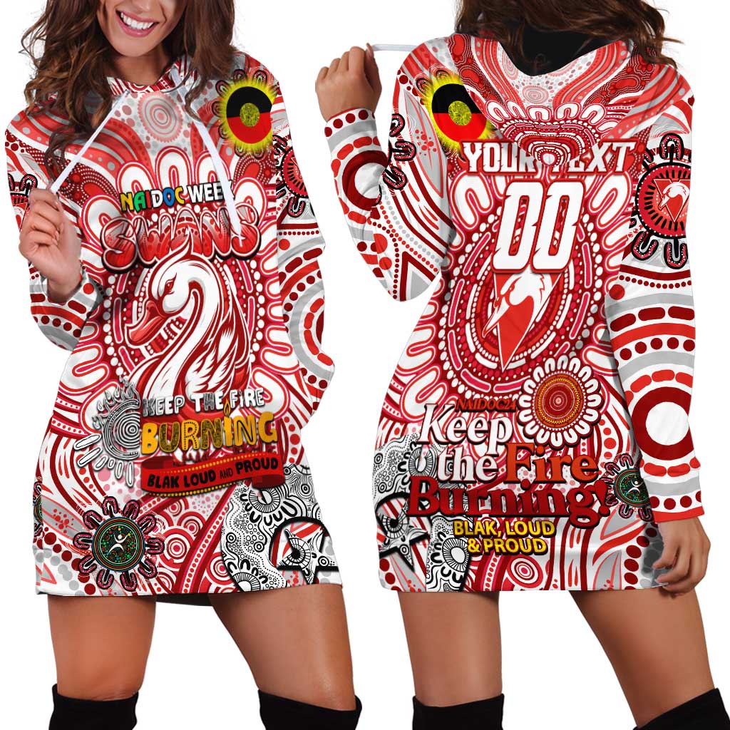 Custom Sydney Swans NAIDOC Week 2024 Hoodie Dress Mascot Football