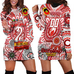 Custom Sydney Swans NAIDOC Week 2024 Hoodie Dress Mascot Football