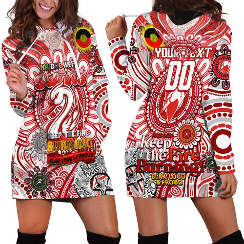 Custom Sydney Swans NAIDOC Week 2024 Hoodie Dress Mascot Football